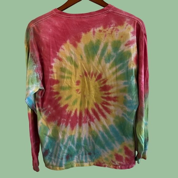 Cheech‎ Chong Shirt Adult Medium Tie Dye Movie Up In Smoke Hippie - Picture 4 of 8